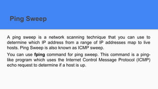 Offensive Security basics part 2 | PPTX