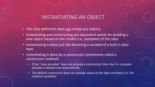 C++ overview | PPTX