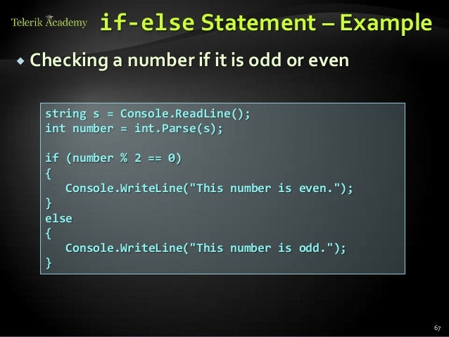 C# overview part 1