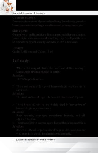 Jibachha's Textbook of Animal Health Volume-II | PDF