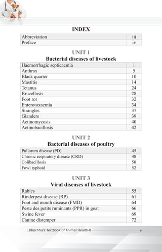 Jibachha's Textbook of Animal Health Volume-II | PDF