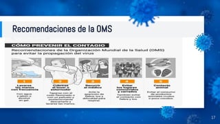 Recomendaciones de la OMS
17
 