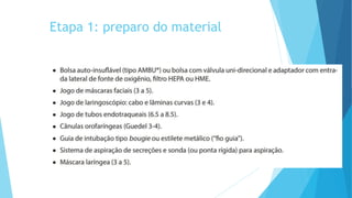 Etapa 1: preparo do material
 