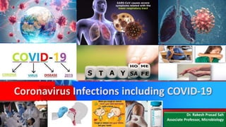Coronavirus Infections including COVID-19
Dr. Rakesh Prasad Sah
Associate Professor, Microbiology
 