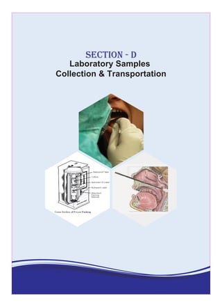 Laboratory Samples
Collection & Transportation
section - d
 