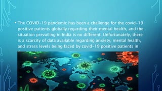 Covid 19 and mental health | PPTX