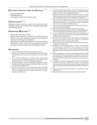 A GLOBAL THREAT COVID-19:UNDERSTANDING AND ITS MANAGEMENT | PDF