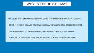 Covid 19 Response and Containment  Measures