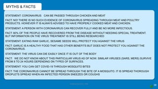 Covid 19 Response and Containment  Measures
