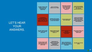 Covid 19 Response and Containment  Measures