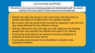 Covid 19 Response and Containment  Measures