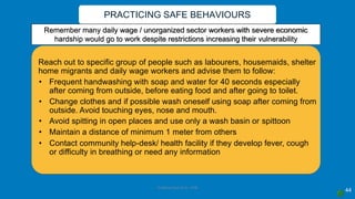 Covid 19 Response and Containment  Measures