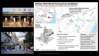 Lockdown
countries: China
COVID-19 RISK COMM1/TENGKU HANIDZA 54
 