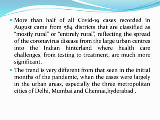 Covid 19 spreading in rural india a geospatial study of villages, semi ...