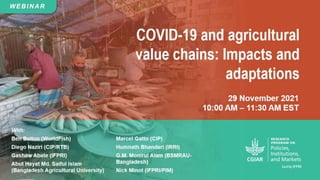 Pivoting in response to Covid-19 disruptions
in the midstream of potato and fish value chains in Kenya
With funding from C...