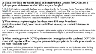 INFECTION CONTROL PROTOCOL DURING COVID-19 IN DENTISTRY