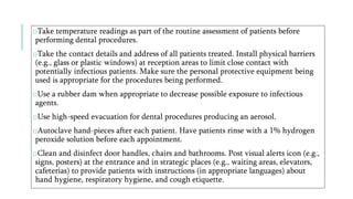 INFECTION CONTROL PROTOCOL DURING COVID-19 IN DENTISTRY