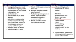 INFECTION CONTROL PROTOCOL DURING COVID-19 IN DENTISTRY