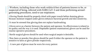 INFECTION CONTROL PROTOCOL DURING COVID-19 IN DENTISTRY