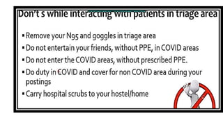 INFECTION CONTROL PROTOCOL DURING COVID-19 IN DENTISTRY