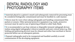 INFECTION CONTROL PROTOCOL DURING COVID-19 IN DENTISTRY