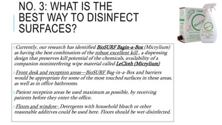 INFECTION CONTROL PROTOCOL DURING COVID-19 IN DENTISTRY