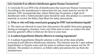 INFECTION CONTROL PROTOCOL DURING COVID-19 IN DENTISTRY