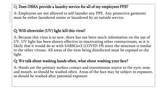 INFECTION CONTROL PROTOCOL DURING COVID-19 IN DENTISTRY