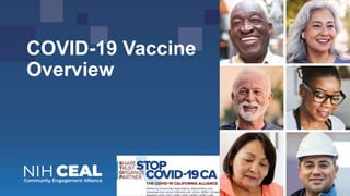 COVID-19 Vaccine
Overview
 