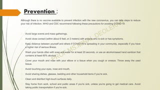 Covid 19 ppt new | PPTX