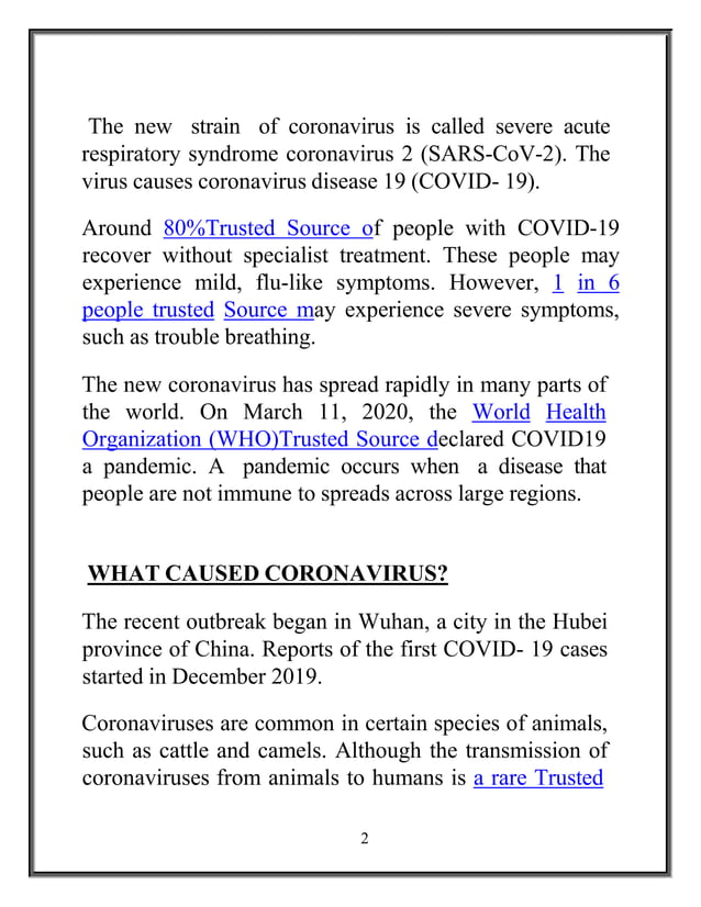 Covid 19 Project 1 Pptx This Ppt Talks About Covid 19 Pptx