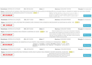 R$ 10.000,00
R$ 5.905,20
R$ 57.028,00
R$ 64.500,00
R$ 23.534,00
 