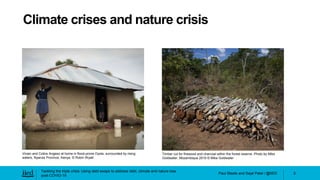 Paul Steele and Sejal Patel / @IIED
Tackling the triple crisis: Using debt swaps to address debt, climate and nature loss
...