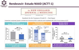 Rendesevir: Estudo NIAID (ACTT-1)
 