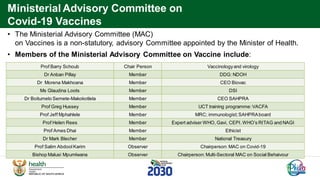 COVID-19 vaccine plan 