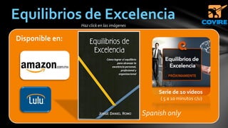 Equilibrios de Excelencia
Serie de 10 videos
( 5 a 10 minutos c/u)
Disponible en:
Spanish only
Haz click en las imágenes
 