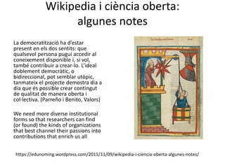 Wikipedia…
• Is an encyclopaedia, not a journal where to
publish original research or a magazine to
publish opinion (that’s what blog are for,
aren’t they?)
• Content must provide proper references
• The concept of “our Wikipedia page” does not
exist
 