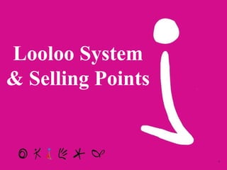 Looloo System & Selling Points 