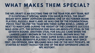 Dallas Cowboys: The Greatest Draft Classes