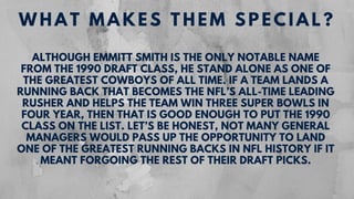 Dallas Cowboys: The Greatest Draft Classes