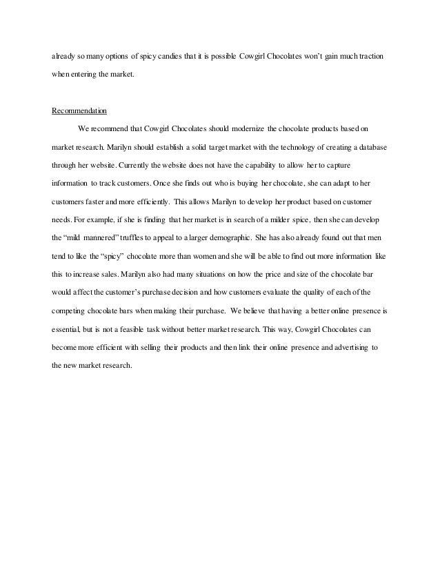 Cowgirl chocolates case study pdf image