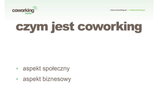 coworking |?WERSJA ROBOCZA