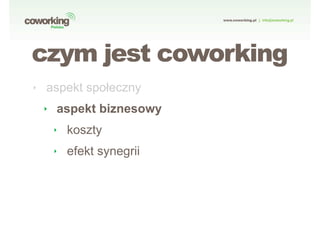 coworking |?WERSJA ROBOCZA