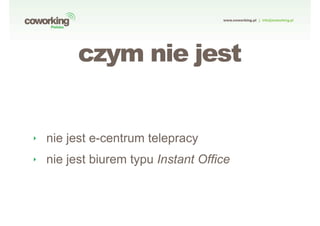 coworking |?WERSJA ROBOCZA