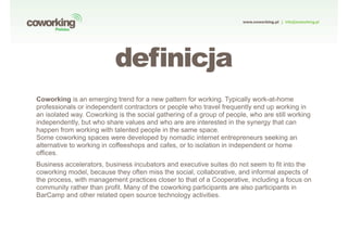 coworking |?WERSJA ROBOCZA