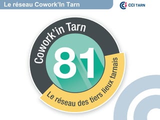 Lancé en novembre 2014, Cowork’in Tarn est le réseau tarnais des
espaces de travail collaboratif, de télétravail et de cow...