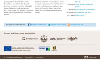 IDENTITÄT COWORKING COLOGNE
   LOGO / AUSWAHL
 