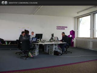 IDENTITÄT COWORKING COLOGNE
   LOGO / AUSWAHL
 