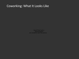 Coworking: What It Looks Like 