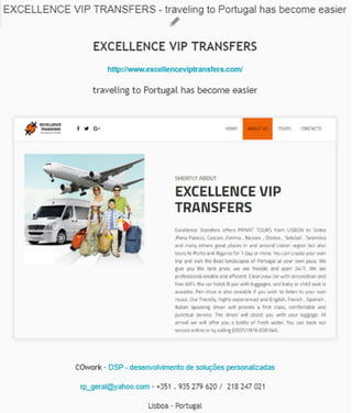 EXCELLENCE VIP TRANSFERS +351 926 333 599